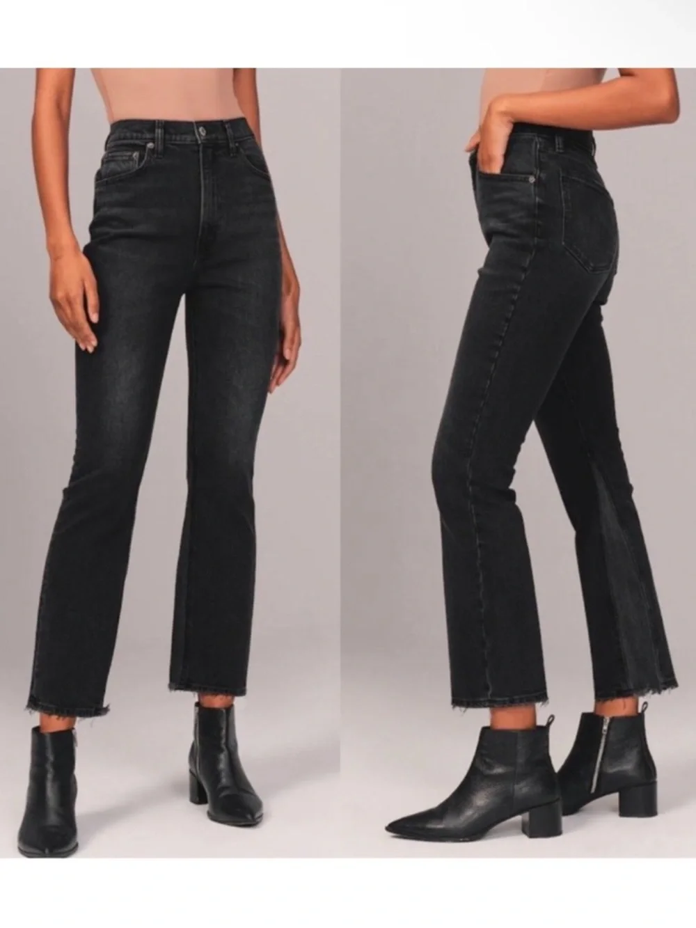 Abercrombie & Fitch 2S The Kick Flare Ultra High Rise Jeans
